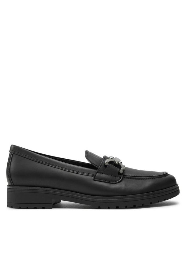 Loafersy Gabor. Kolor: czarny