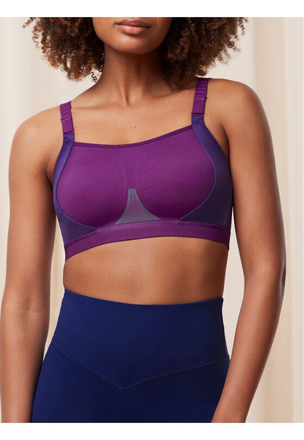 Triumph Biustonosz sportowy Triaction Gravity Lite N EX 10214400 Fioletowy. Kolor: fioletowy. Materiał: syntetyk