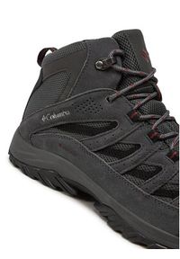 columbia - Columbia Trekkingi Crestwood Mid Waterproof 2100641 Szary. Kolor: szary. Materiał: materiał. Sport: turystyka piesza