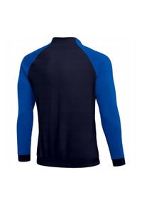 Nike - Męska Kurtka Dresowa Academy Pro DriFIT. Kolor: niebieski. Materiał: dresówka