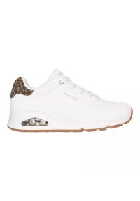 skechers - Baskets Femme UNO-JUNGLE NITE Blanc SKECHERS. Kolor: biały, wielokolorowy, brązowy, zielony #1
