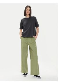only - ONLY Spodnie materiałowe Stella 15311377 Zielony Regular Fit. Kolor: zielony. Materiał: bawełna #2