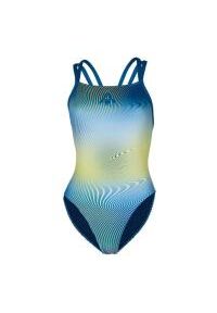 Strój Kąpielowy Aqua Sphere Essential Z Odkrytymi Plecami – Rozmiar 28. Kolor: niebieski, wielokolorowy