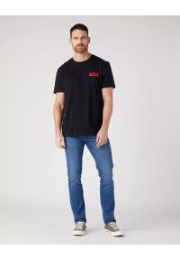 Wrangler - WRANGLER LARSTON MĘSKIE SPODNIE JEANSOWE JEANSY ARIES BLUE W18SAG42A 112329012 #4