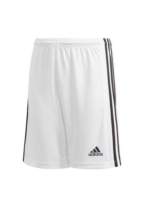 Adidas - Spodenki treningowe dla dzieci adidas Squadra 21 Short Youth. Kolor: wielokolorowy, biały, czarny. Materiał: poliester. Styl: sportowy