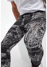 Philipp Plein - Spodnie dresowe PHILIPP PLEIN. Materiał: dresówka. Wzór: nadruk #3