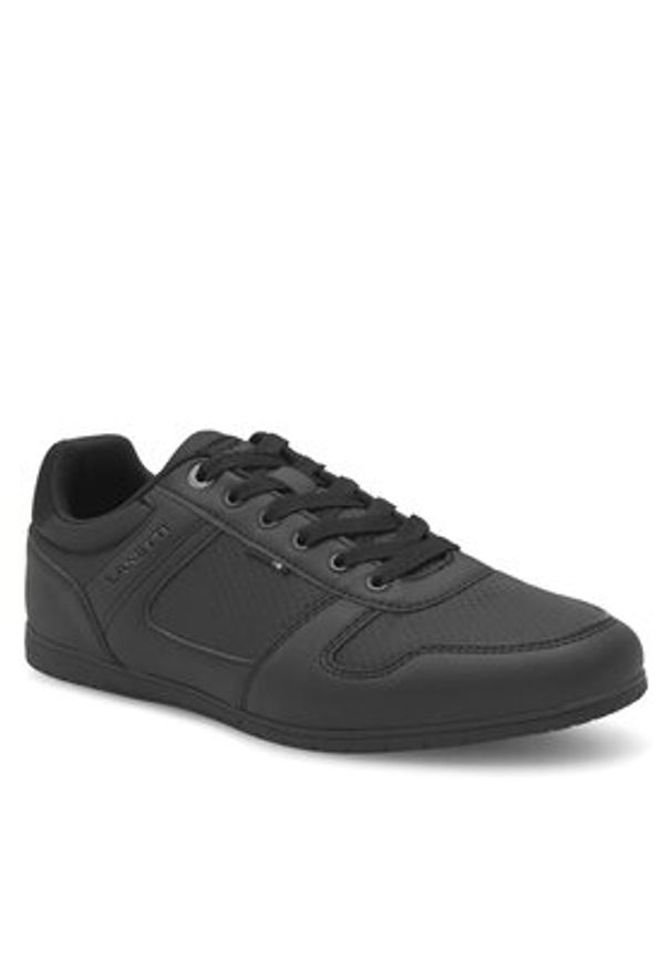 Lanetti Sneakersy MP07-181068-04 Czarny. Kolor: czarny. Materiał: materiał