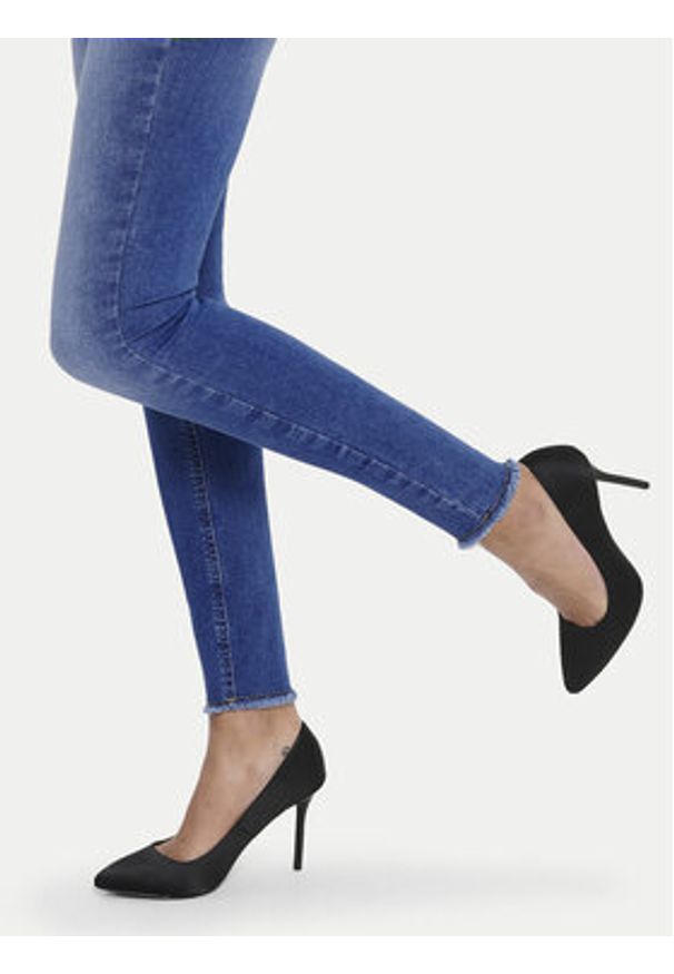 only - ONLY Jeansy Blush 15195681 Niebieski Skinny Fit. Kolor: niebieski
