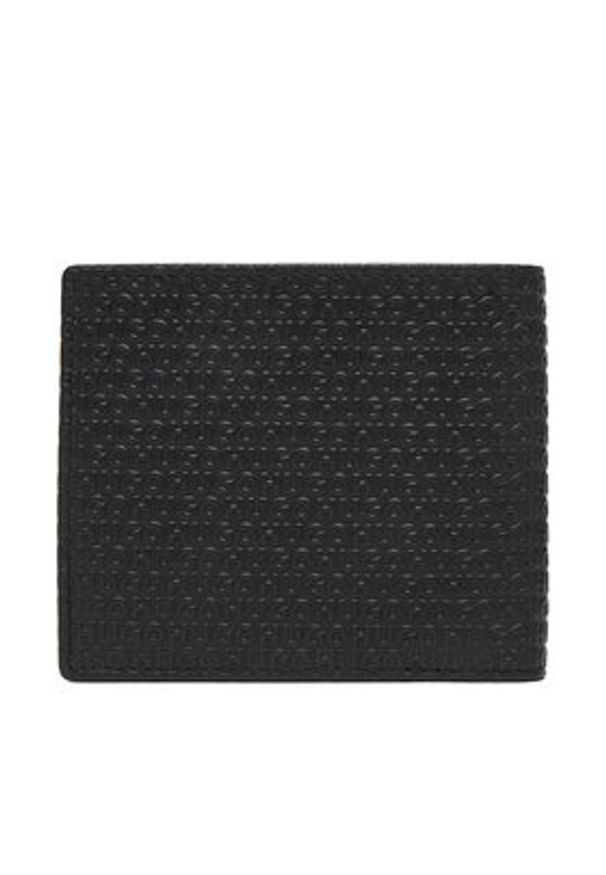 Hugo - HUGO Portfel Ethon 50558572 Czarny. Kolor: czarny. Materiał: skóra