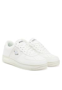 Replay - REPLAY Sneakersy GMZ3G .000.C0059S Biały. Kolor: biały. Materiał: skóra
