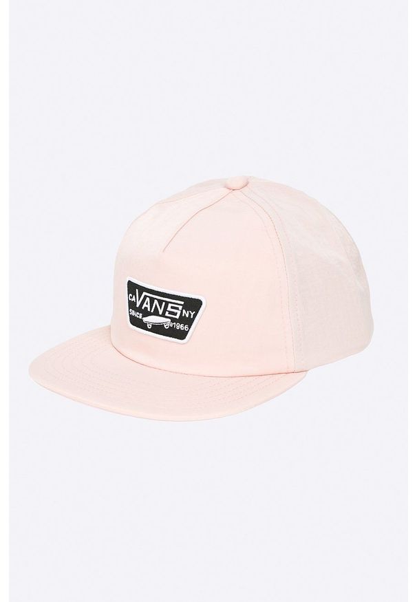 Vans - Czapka. Kolor: różowy