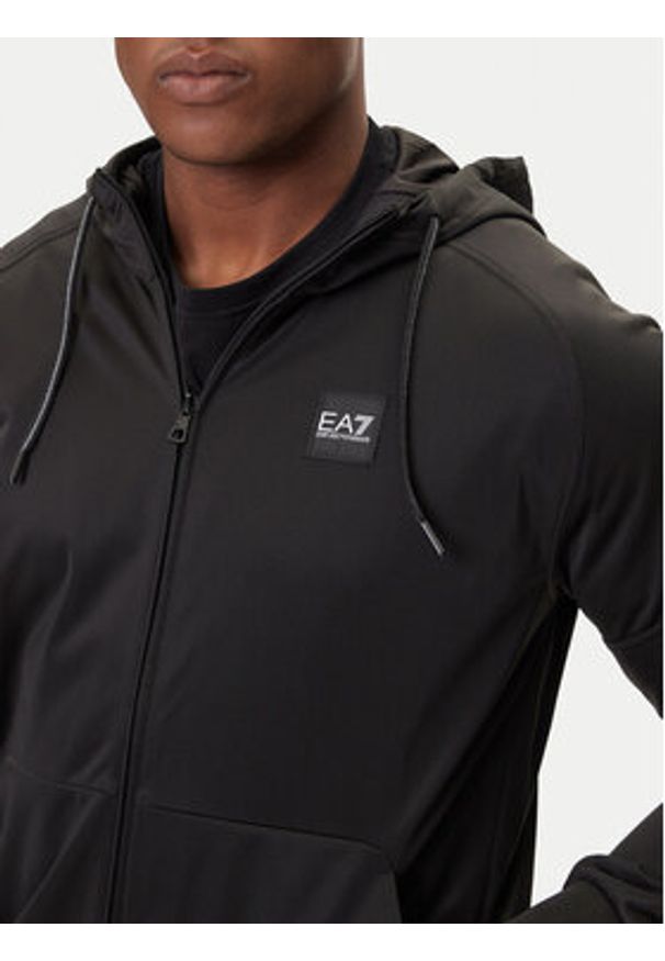 EA7 Emporio Armani Dres 7M000915 AF12449 UC001 Czarny Regular Fit. Kolor: czarny. Materiał: syntetyk