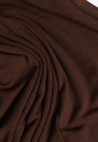 Born2be - Brązowa Bawełniana Sukienka o Rozkloszowanym Kroju Tuselenea. Okazja: na co dzień. Kolor: brązowy. Materiał: bawełna. Typ sukienki: proste. Styl: casual, elegancki #6