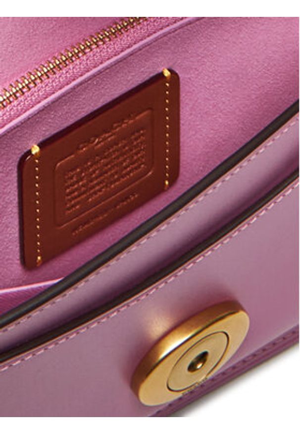 Coach Torebka Tabby CAN56 B4DB8 Różowy. Kolor: różowy. Materiał: skórzane