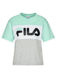 Fila T-Shirt Allison 682125 Kolorowy Regular Fit. Materiał: bawełna. Wzór: kolorowy #3
