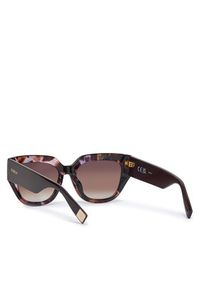 Furla Okulary przeciwsłoneczne WD00120 BX3774 3839S Brązowy. Kolor: brązowy
