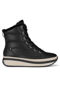 Rieker Revolution Lifestyle Botki W0963-01 Czarny. Kolor: czarny. Materiał: skóra