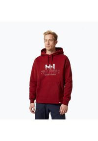 Bluza męska Helly Hansen Arctic Ocean Hoodie. Kolor: czerwony