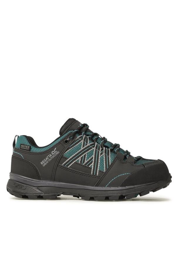 Regatta Trekkingi Lady Samaris II Low RWF540 Czarny. Kolor: czarny. Materiał: materiał