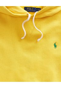Ralph Lauren - RALPH LAUREN - Żółta bluza z kapturem. Okazja: na co dzień. Typ kołnierza: kaptur. Kolor: żółty. Materiał: jeans, bawełna, puch, dresówka. Długość rękawa: długi rękaw. Długość: długie. Styl: casual #3