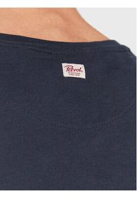 Petrol Industries T-Shirt Logo M-3020-TSR600 Granatowy Regular Fit. Kolor: niebieski. Materiał: bawełna #3