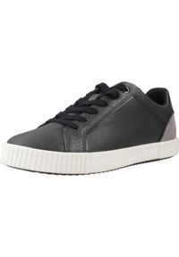 Geox - Buty GEOX D BLOMIEE Szary. Kolor: szary. Materiał: tkanina, skóra. Sport: turystyka piesza