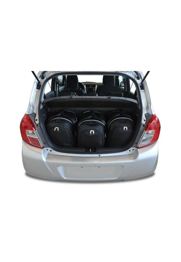 KJUST - Torby Do Bagażnika Suzuki Celerio 2014-2019 3Szt Kjust. Kolor: czarny. Styl: sportowy