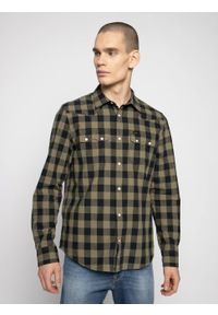 Lee - LEE RIDER SHIRT MĘSKA KOSZULA UTILITY GREEN L851DLNG 112122478 #1