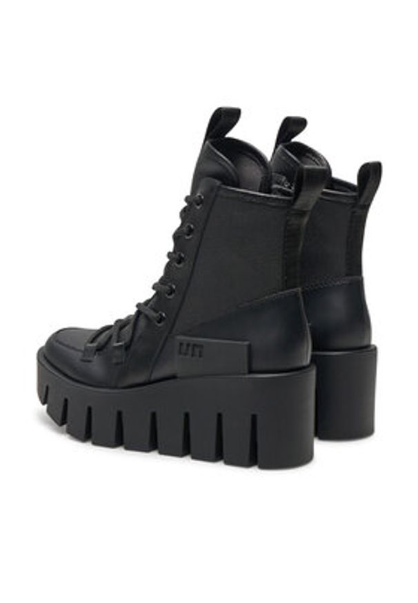 United Nude Botki Grip Explorer Lo 108820154 Czarny. Kolor: czarny. Materiał: skóra