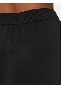 Liu Jo Sport Spodnie dzianinowe TA4162 MS49I Czarny Regular Fit. Kolor: czarny. Materiał: wiskoza. Styl: sportowy