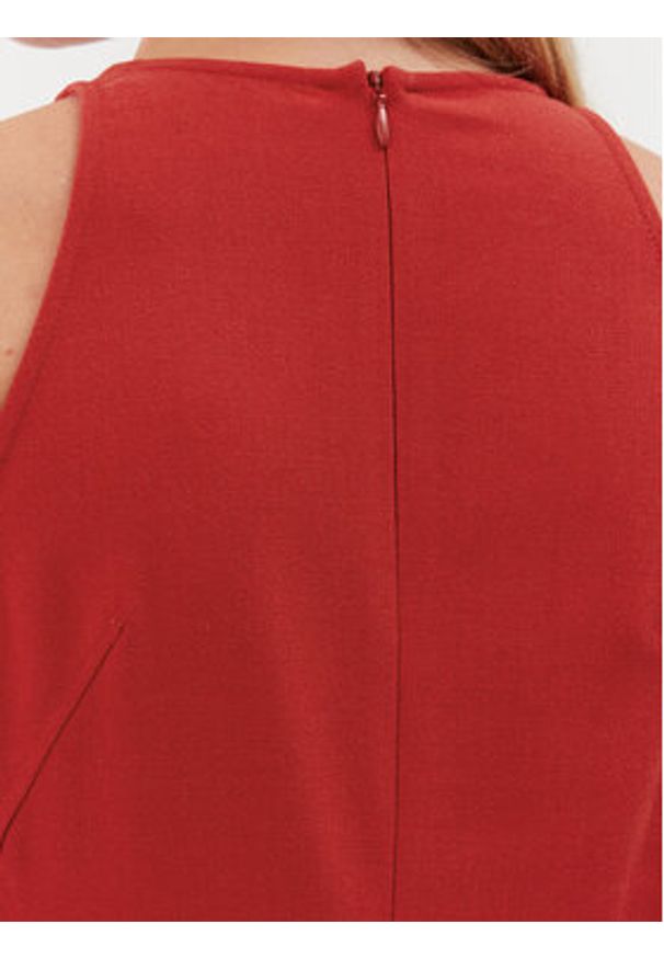 IVY & OAK - IVY OAK Sukienka koktajlowa Nicolette IO1123F7585 Czerwony Regular Fit. Kolor: czerwony. Materiał: syntetyk. Styl: wizytowy