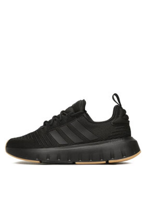 Adidas - adidas Sneakersy Swift Run IG4704 Czarny. Kolor: czarny. Materiał: materiał. Sport: bieganie
