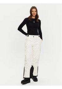 Guess Spodnie narciarskie W4PB60 WH0K0 Écru Regular Fit. Materiał: syntetyk. Sport: narciarstwo