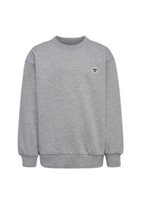 Bluza dziecięca Hummel Bee. Kolor: szary. Materiał: bawełna, materiał #1