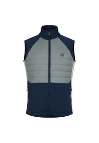 DARE 2B - Bezrękawnik Męski Descending. Kolor: niebieski, wielokolorowy, zielony. Długość rękawa: bez rękawów. Sport: turystyka piesza #1