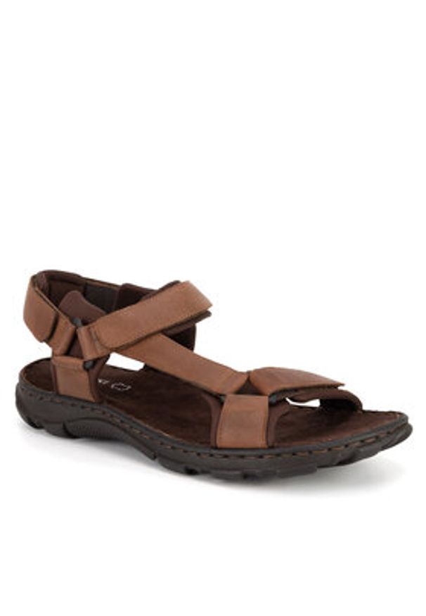 Lasocki Sandały KAP-01 MI24 Brązowy. Kolor: brązowy. Materiał: skóra