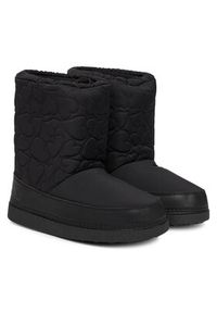 Love Moschino - LOVE MOSCHINO Śniegowce JA24202G1NISE00A Czarny. Kolor: czarny. Materiał: materiał #6
