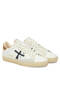 Premiata Sneakersy STEVEND VAR 6664 Biały. Kolor: biały. Materiał: skóra #5