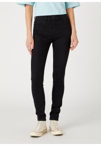 Wrangler - WRANGLER DAMSKIE SPODNIE WRANGLER HIGH SKINNY ARACHNE W27HDF36T