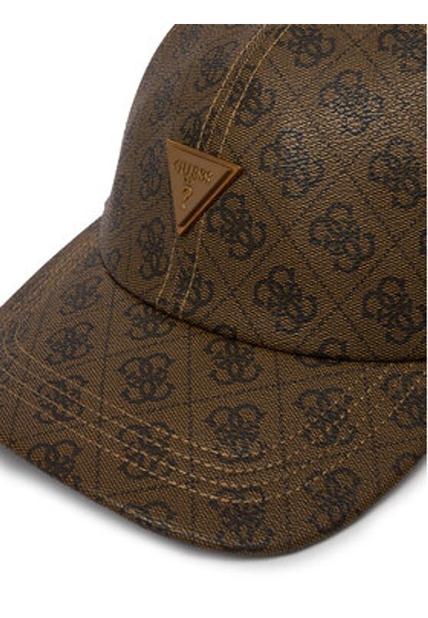 Guess Czapka z daszkiem AM9546 POL01 Brązowy. Kolor: brązowy. Materiał: poliester