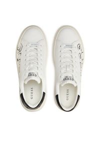 Guess Sneakersy FMPELB SUE12 Biały. Kolor: biały. Materiał: skóra #5