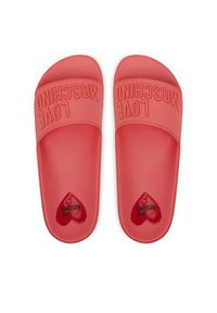 Love Moschino - LOVE MOSCHINO Klapki JA28052G0MI15502 Koralowy. Kolor: pomarańczowy. Materiał: syntetyk #6