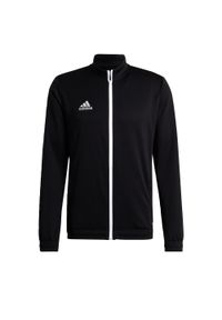 Adidas - Entrada 22 Track Jacket. Kolor: czarny. Materiał: materiał. Sport: piłka nożna