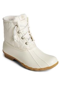Sperry - SPERRY Damskie SeaCycled™ Saltwater Duck Boot — Ivory, rozmiar 4. Kolor: wielokolorowy #1