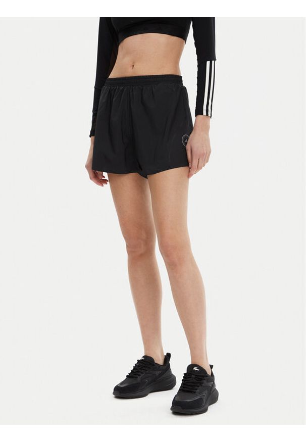 Adidas by Stella McCartney - adidas by Stella McCartney Szorty sportowe TruePace IT9728 Czarny Loose Fit. Kolor: czarny. Materiał: syntetyk