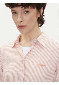 Pepe Jeans Koszula Dream PL305033 Pomarańczowy Loose Fit. Kolor: pomarańczowy. Materiał: bawełna #4