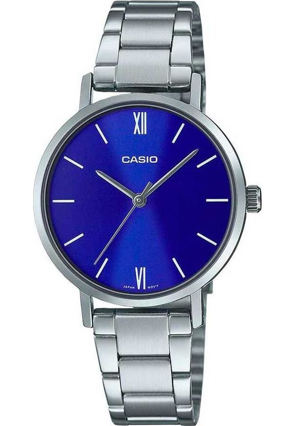 Zegarek Casio Zegarek marki Casio model LTP-VT02 kolor Szary. Akcesoria damski. Sezon: Cały rok NoSize. Kolor: szary