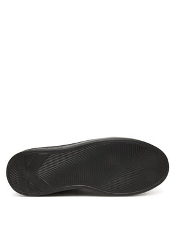 Karl Lagerfeld - KARL LAGERFELD Sneakersy KL52575N Czarny. Kolor: czarny. Materiał: skóra