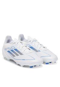 Adidas - adidas Buty do piłki nożnej F50 League Firm/Multi-Ground IE3748 Biały. Kolor: biały. Materiał: materiał #8