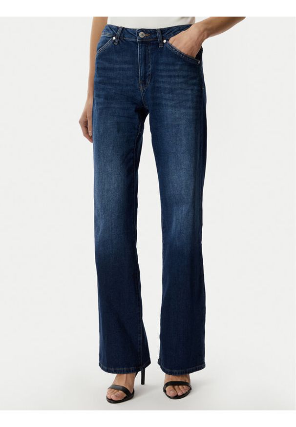 JOOP! Jeansy 263Dt32Eila 30104368 Granatowy Wide Leg. Kolor: niebieski